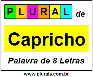 Plural de Capricho