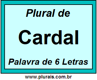 Plural de Cardal