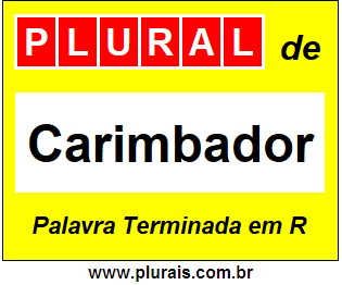 Plural de Carimbador