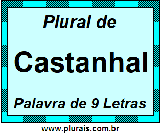 Plural de Castanhal