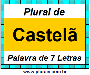Plural de Castelã