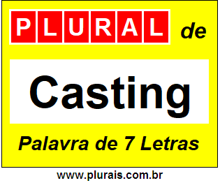Plural de Casting