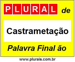 Plural de Castrametação