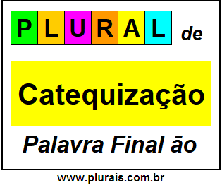 Plural de Catequização