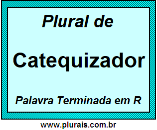 Plural de Catequizador