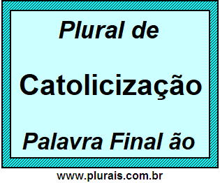 Plural de Catolicização