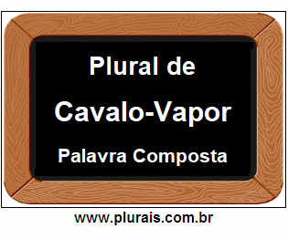 Plural de Cavalo-Vapor