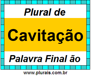 Plural de Cavitação