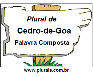Plural de Cedro-de-Goa