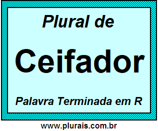 Plural de Ceifador