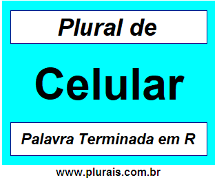 Plural de Celular