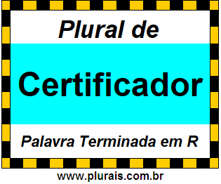 Plural de Certificador