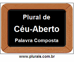 Plural de Céu-Aberto