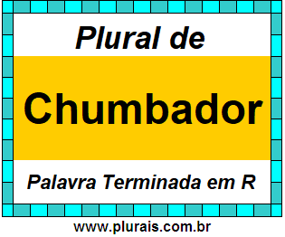 Plural de Chumbador