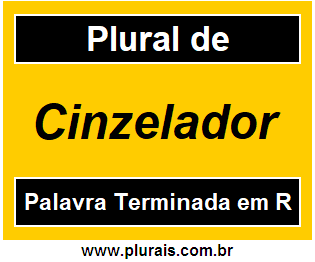 Plural de Cinzelador