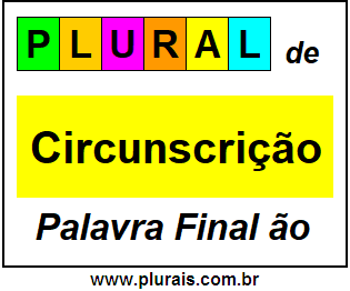 Plural de Circunscrição