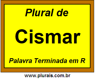 Plural de Cismar