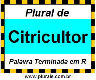 Plural de Citricultor