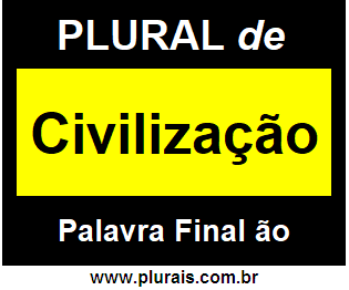 Plural de Civilização