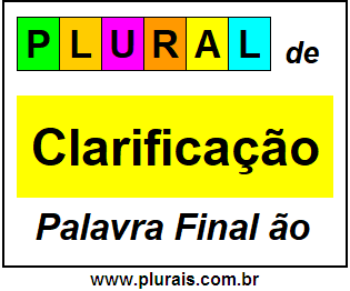 Plural de Clarificação