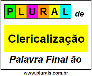 Plural de Clericalização