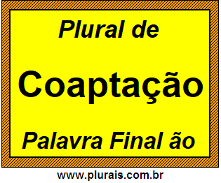 Plural de Coaptação