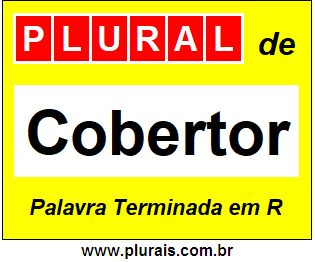 Plural de Cobertor