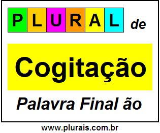 Plural de Cogitação