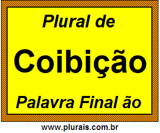 Plural de Coibição