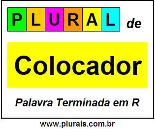 Plural de Colocador