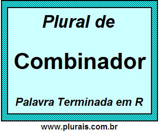 Plural de Combinador