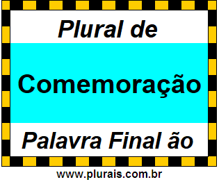 Plural de Comemoração