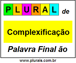 Plural de Complexificação