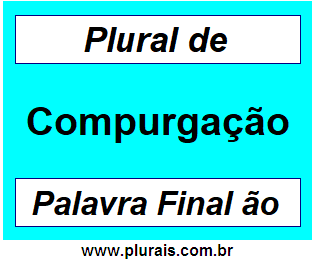 Plural de Compurgação