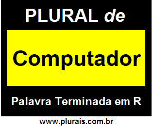 Plural de Computador