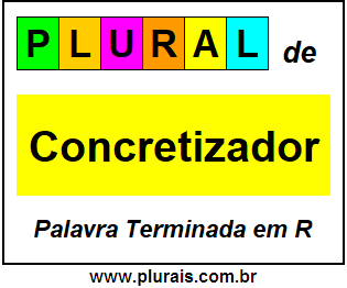 Plural de Concretizador