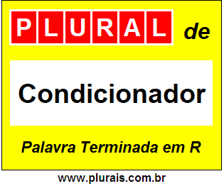 Plural de Condicionador