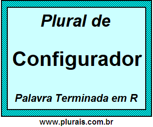 Plural de Configurador