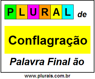 Plural de Conflagração