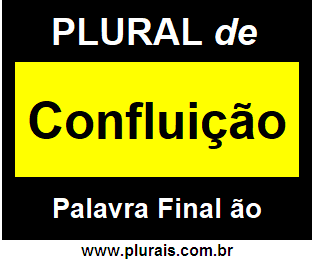 Plural de Confluição