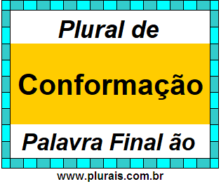 Plural de Conformação