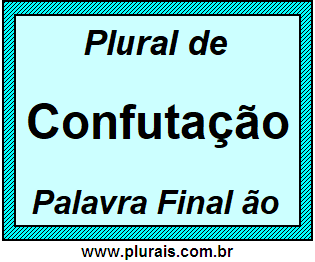 Plural de Confutação