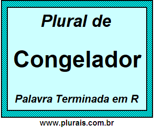 Plural de Congelador