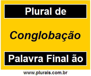 Plural de Conglobação