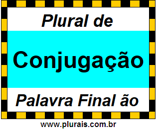 Plural de Conjugação