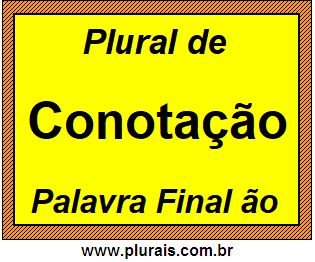 Plural de Conotação