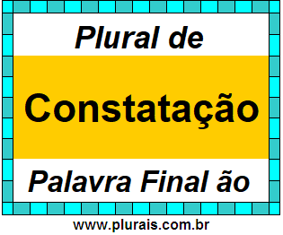 Plural de Constatação