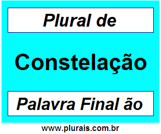 Plural de Constelação