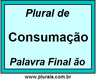 Plural de Consumação