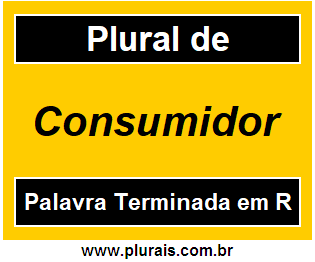 Plural de Consumidor